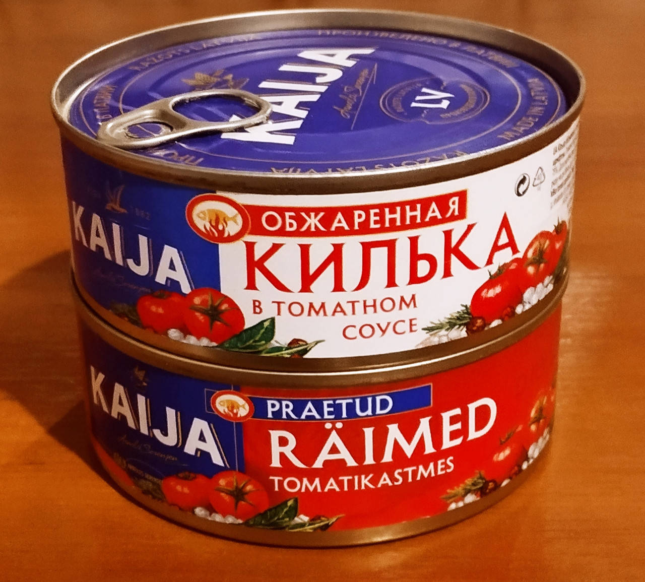 

Килька обжаренная в томатном соусе KAIJA