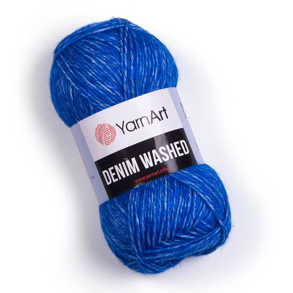 

Пряжа YarnArt Denim Washed 910 синий
