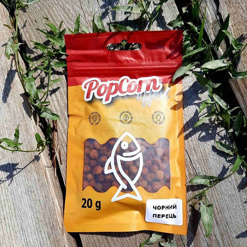 

Плавающая/пылящая насадка Start Fishing PopCorn Effect Черный перец 7 мм 20 г
