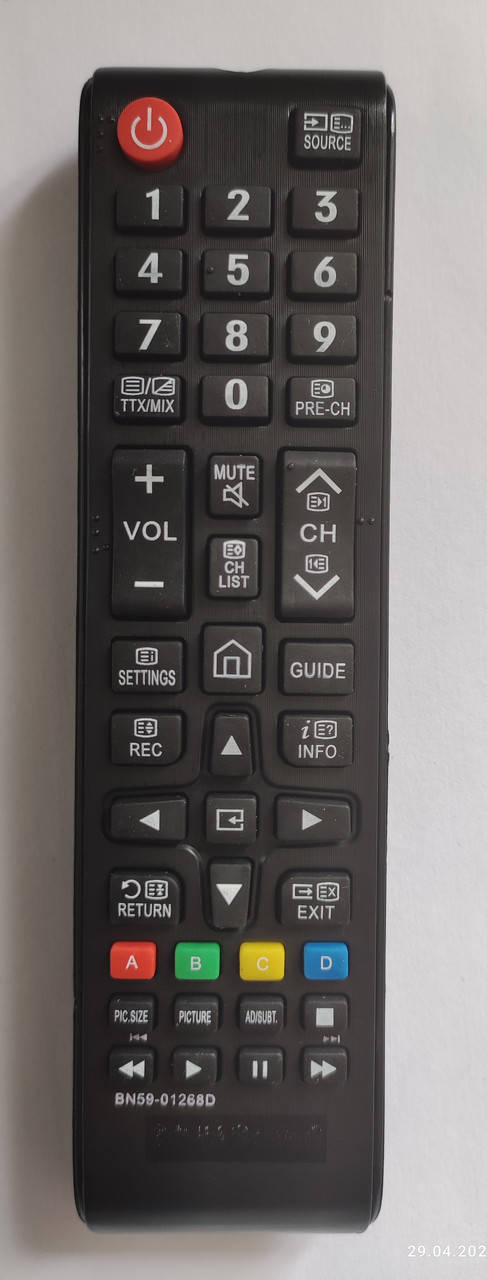 

Пульт для телевізора Samsung BN59-01268D, Черный