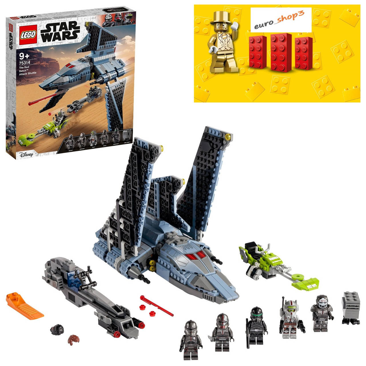 

LEGO Star Wars Бойовий шатл 75314