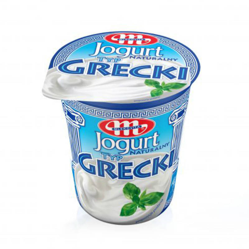 

Йогурт Греческий 10% "Mlekovita" cтакан 0.4 kg