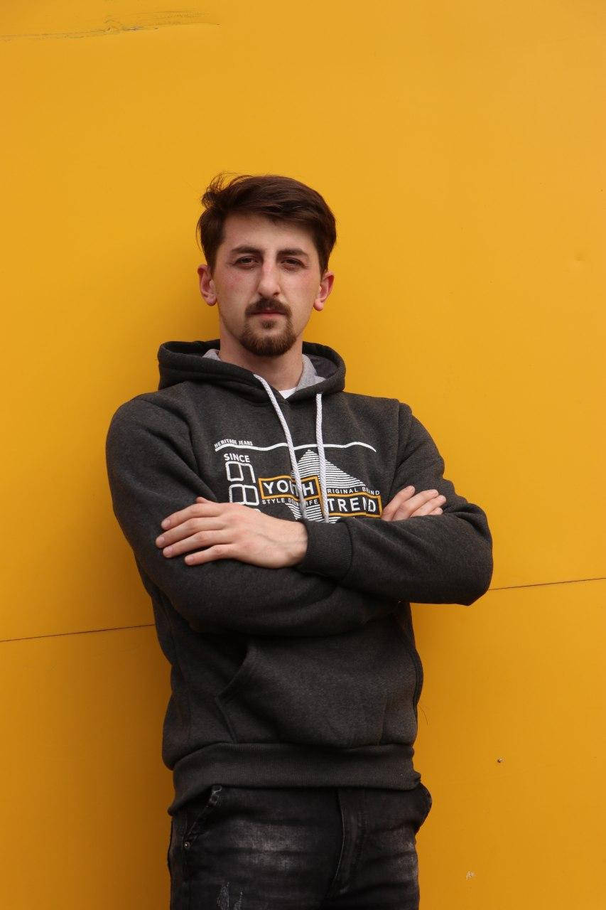 

Толстовка мужская серая теплая, Серый