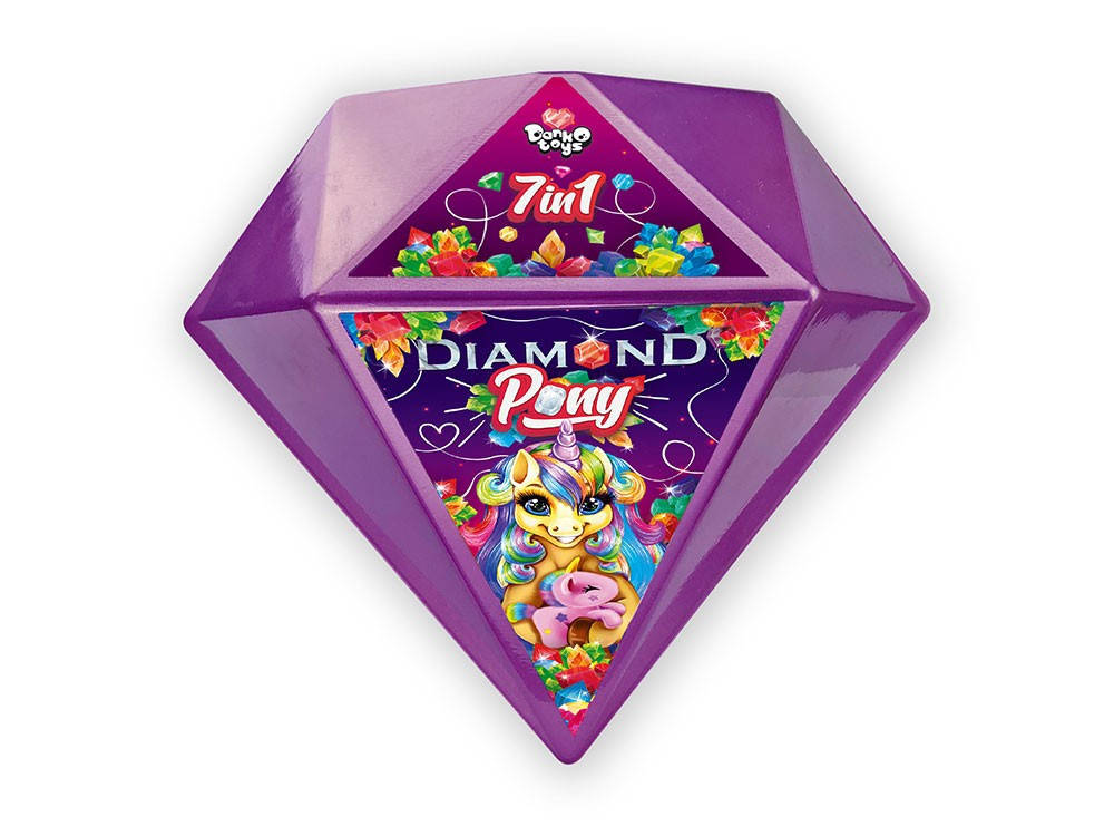

Набор для творчества Danko Toys Игрушка-сюрприз Diamond Pony (BPS-01-03)