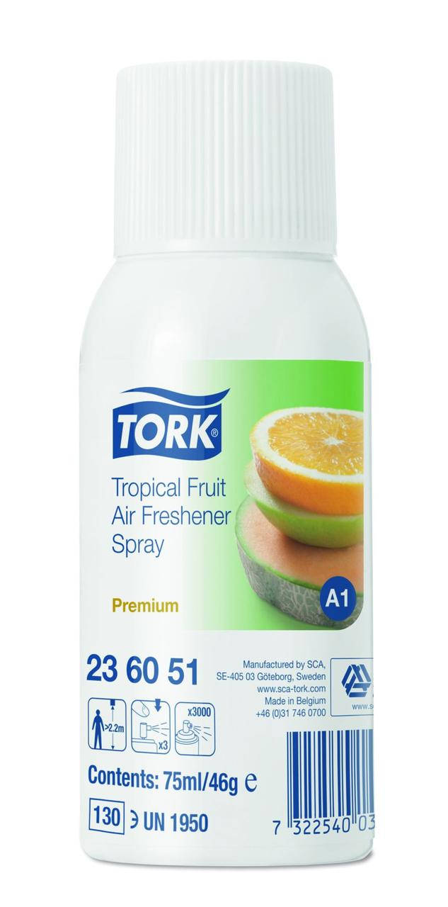 

Аэрозольный освежитель воздуха фруктовый Tork Premium 236051