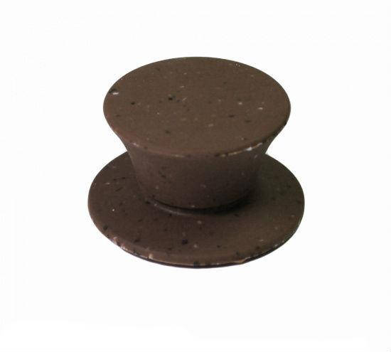 

Силиконовая ручка 6х3см для крышки Fissman, Коричневый