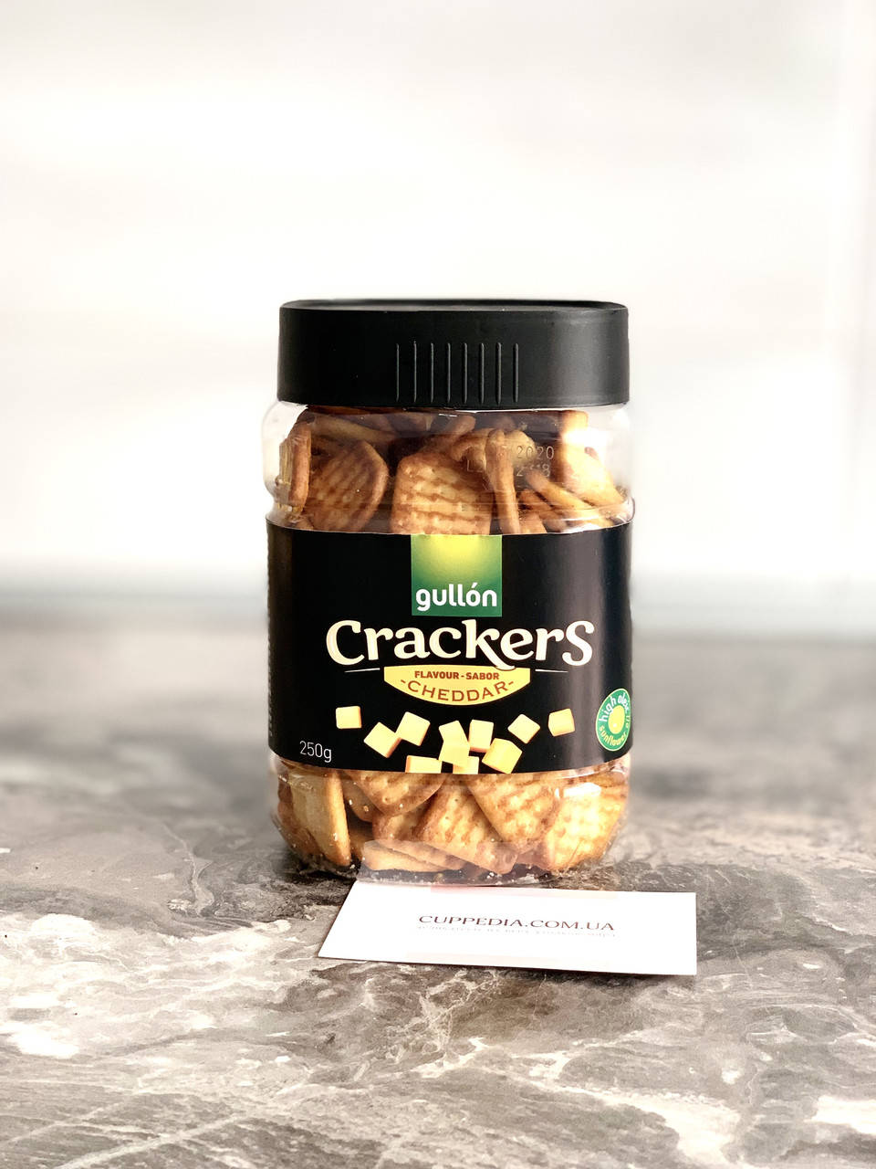 

Крекеры Gullon Crackers cheddar с сыром чеддер 250 грм