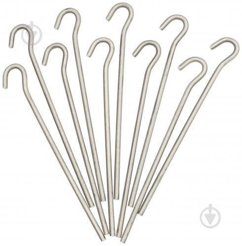 

McKinley Комплект колышков Alu peg with peg 18 cm алюминиевых - 10 шт (комплект)