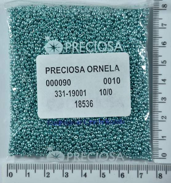 

Бисер PRECIOSA №10/0 металик №18536 пакет 50 грамм уп=1пакет