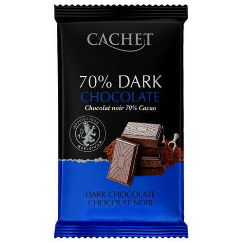 

Шоколад Cachet Extra черный 70% какао 300 г
