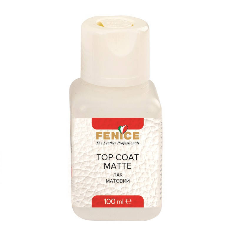 

Лак для кожи матовый Top Coat Matte, 100 мл