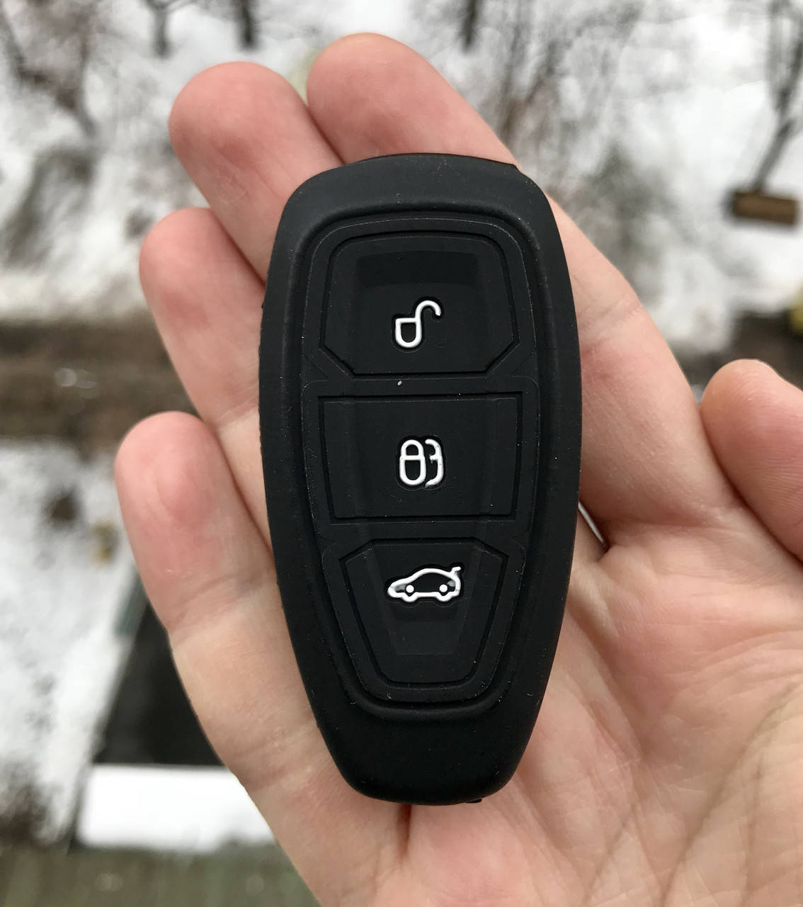 

Силиконовый чехол для ключа Ford fiesta,B/C/S-max,Focus,Kuga,Edge,Mondeo, Mustang,F150,fusion,Explorer,Taurus, Черный