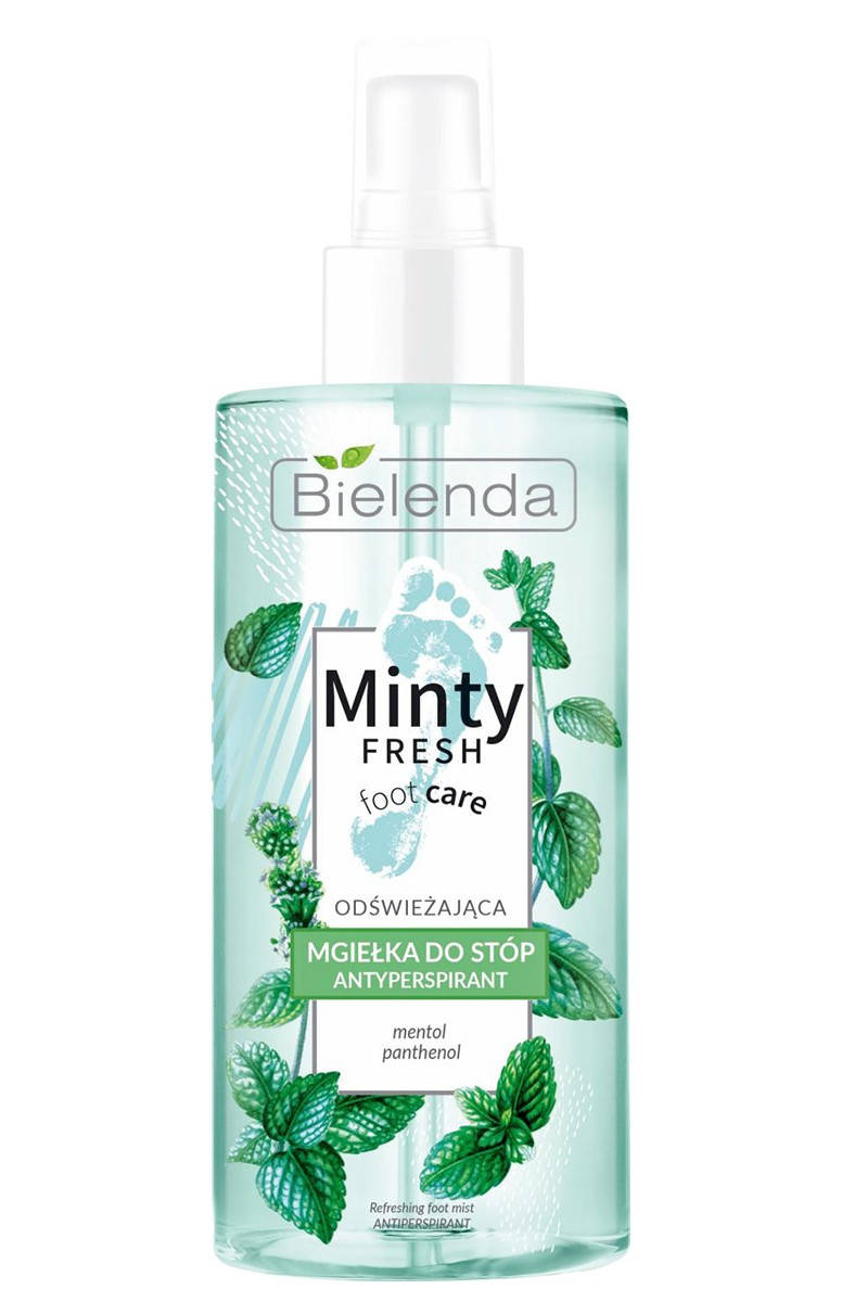

Спрей-антиперспирант для ног Bielenda Minty Fresh Foot Mist Antiperspirant