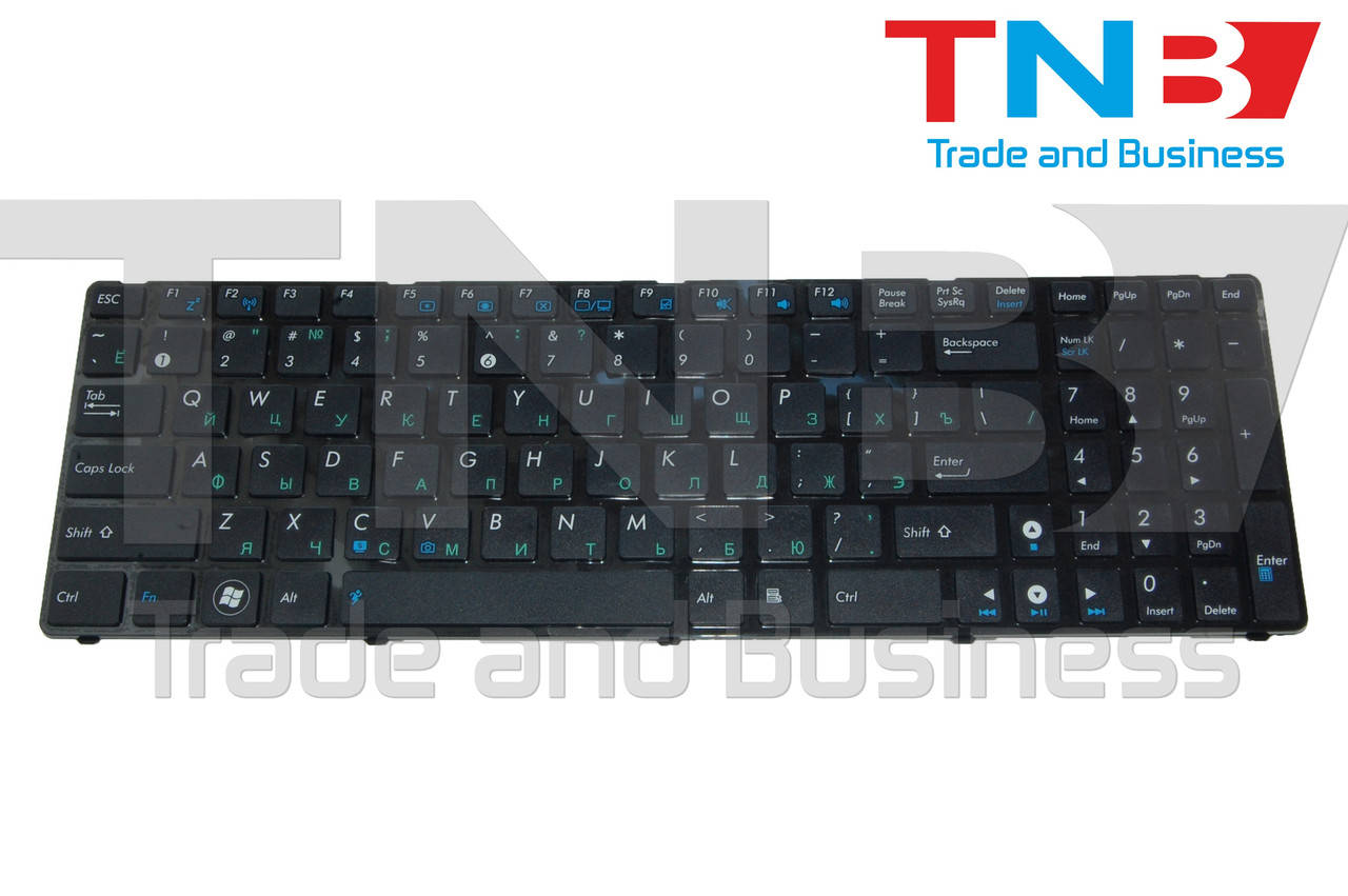 

Клавиатура ASUS K50IN K70IC X5EAE оригинал, Черный