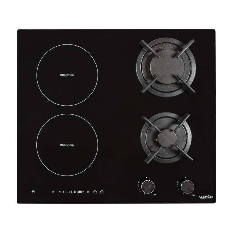 

Варочная поверхность Ventolux HG622 B9G RCS I (BK) комбинированная индукционная газ-контроль
