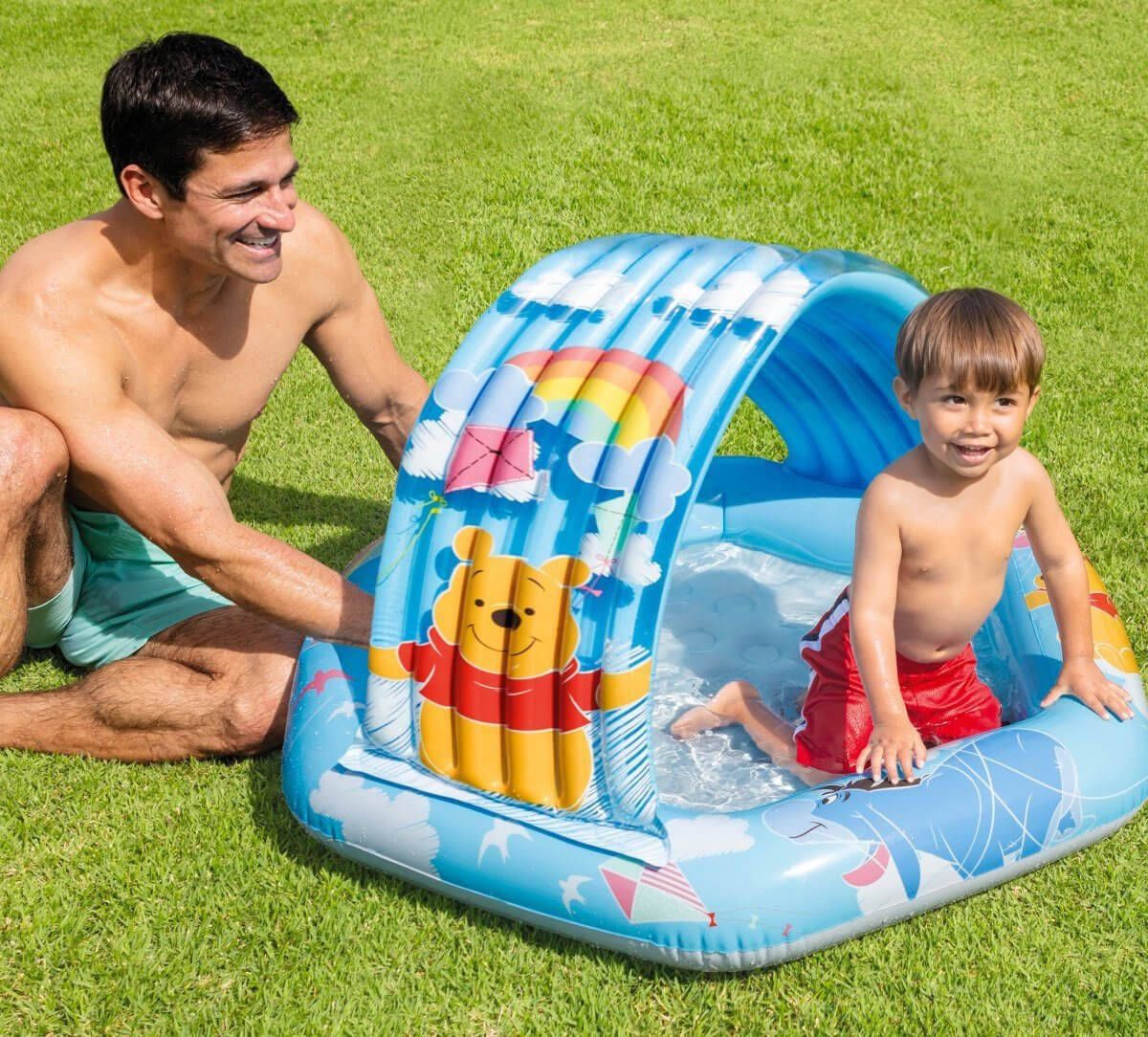 

Детский надувной бассейн Intex 58415 Disney Винни Пух 109х102х71 см