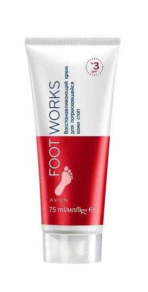 

Відновлювальний крем для потрісканої шкіри стоп Avon 75 мл
