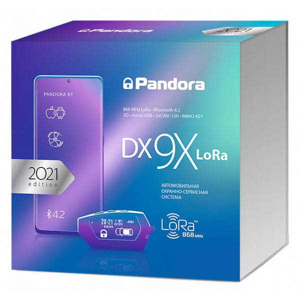 

Автосигнализация Pandora DX 9Х Lora
