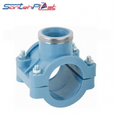 

Хомут врезка 50х3/4", Черный