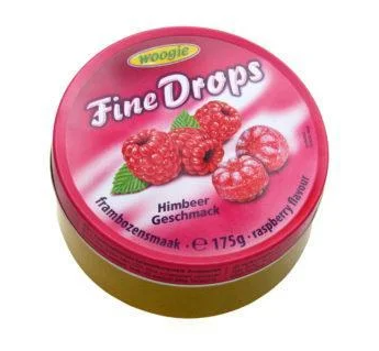 

Леденцы Woogie Fine Drops со вкусом малины 175 г