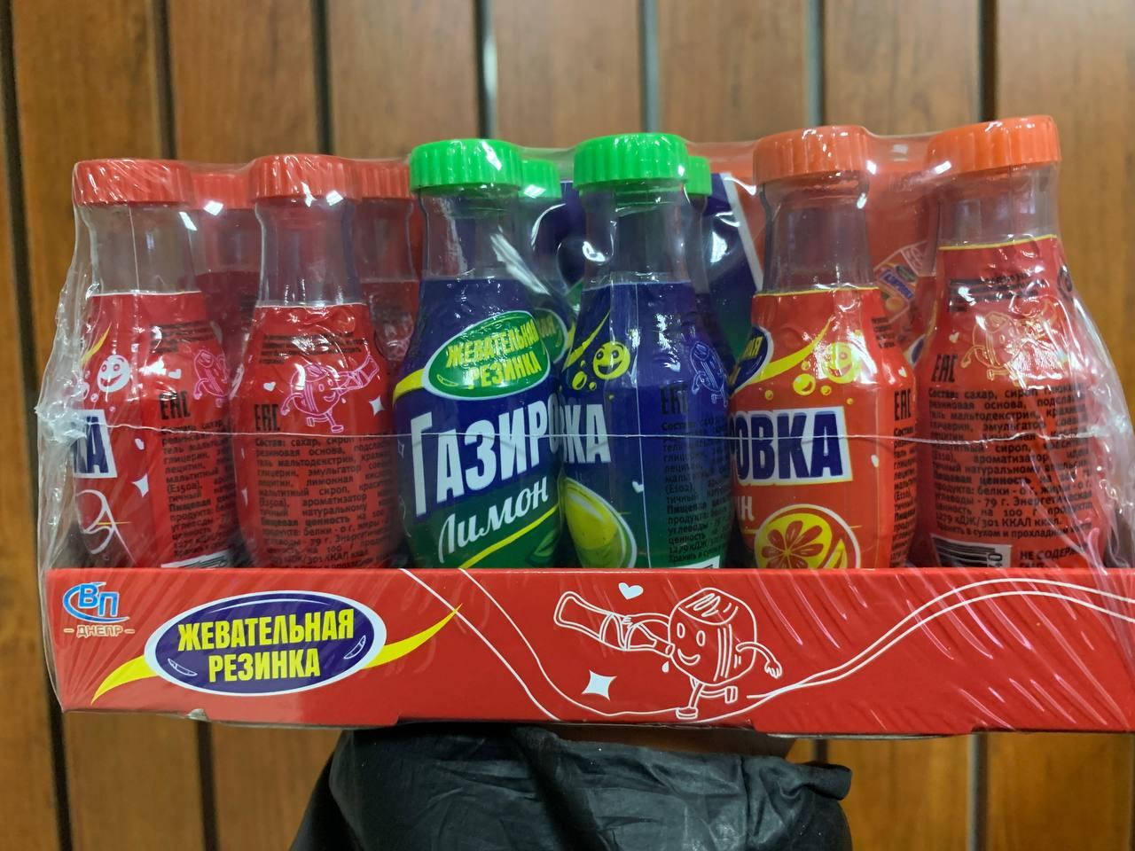 

Жвачки Газировка 30шт/уп