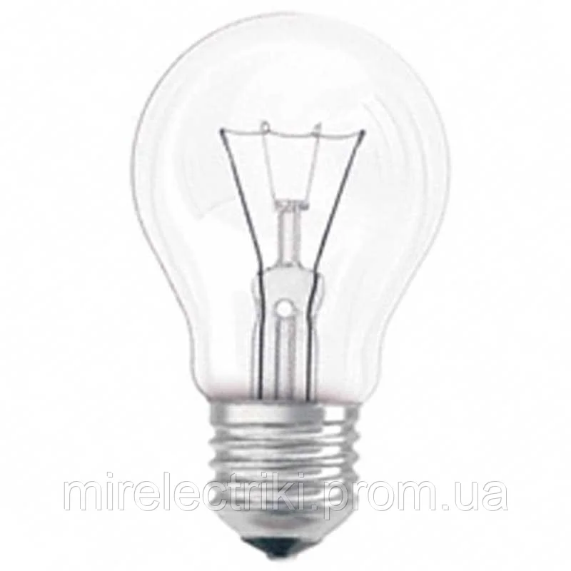 

Лампа розжарювання МО Е27 манжета 60W/ 36V A60 T