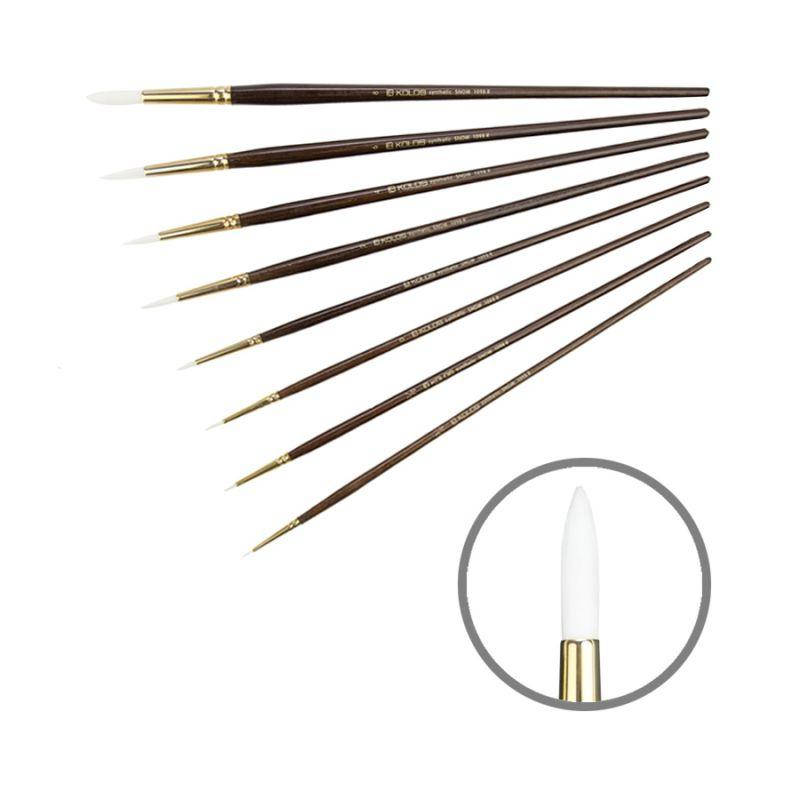 

Синтетика круглая, Snow 1098R, № 000, д.р. кисть KOLOS