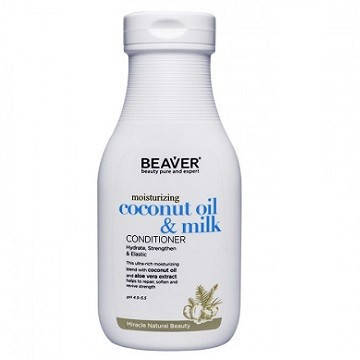 

Розгладжуючий кондиціонер для сухого волосся з кокосовою олією Beaver Conditioner CoconutOil 350 мл
