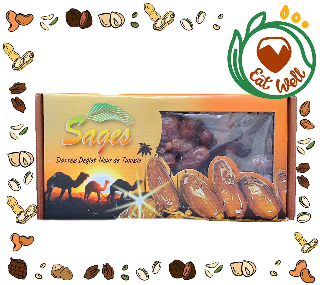 

Финик Тунис, коробочка, 1 кг