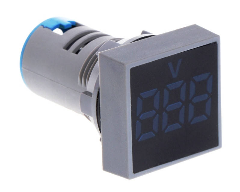 

Вольтметр 20V - 500V переменный ток синий