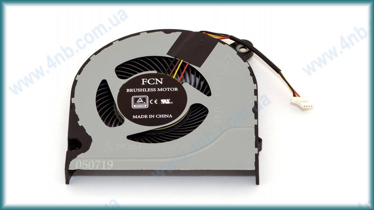 

Вентилятор для ноутбука ACER Aspire Nitro AN515-51 AN515-52 AN515-53 Predator G3-571 G3-572 5V 0.5A 4pin