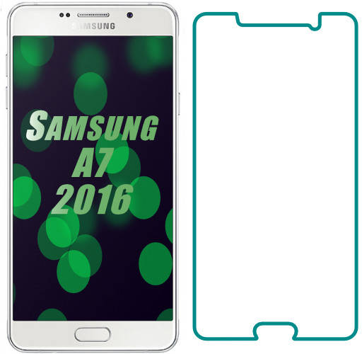 

Защитное стекло Samsung Galaxy A7 2016 A710 (Прозрачное 2.5 D 9H)