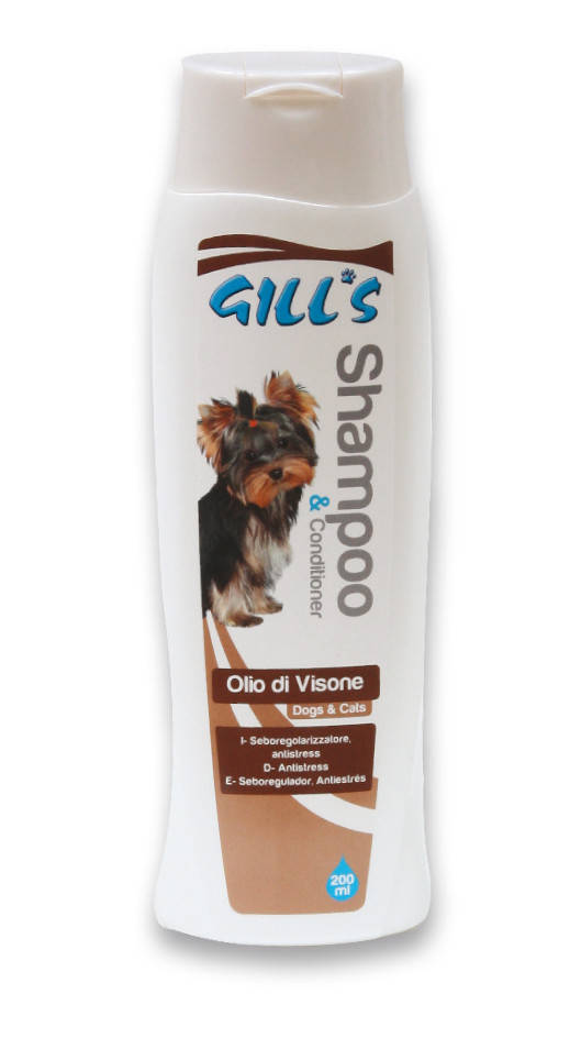

Croci C3052983 Шампунь-кондиционер с норковым маслом Gills для собак 200мл