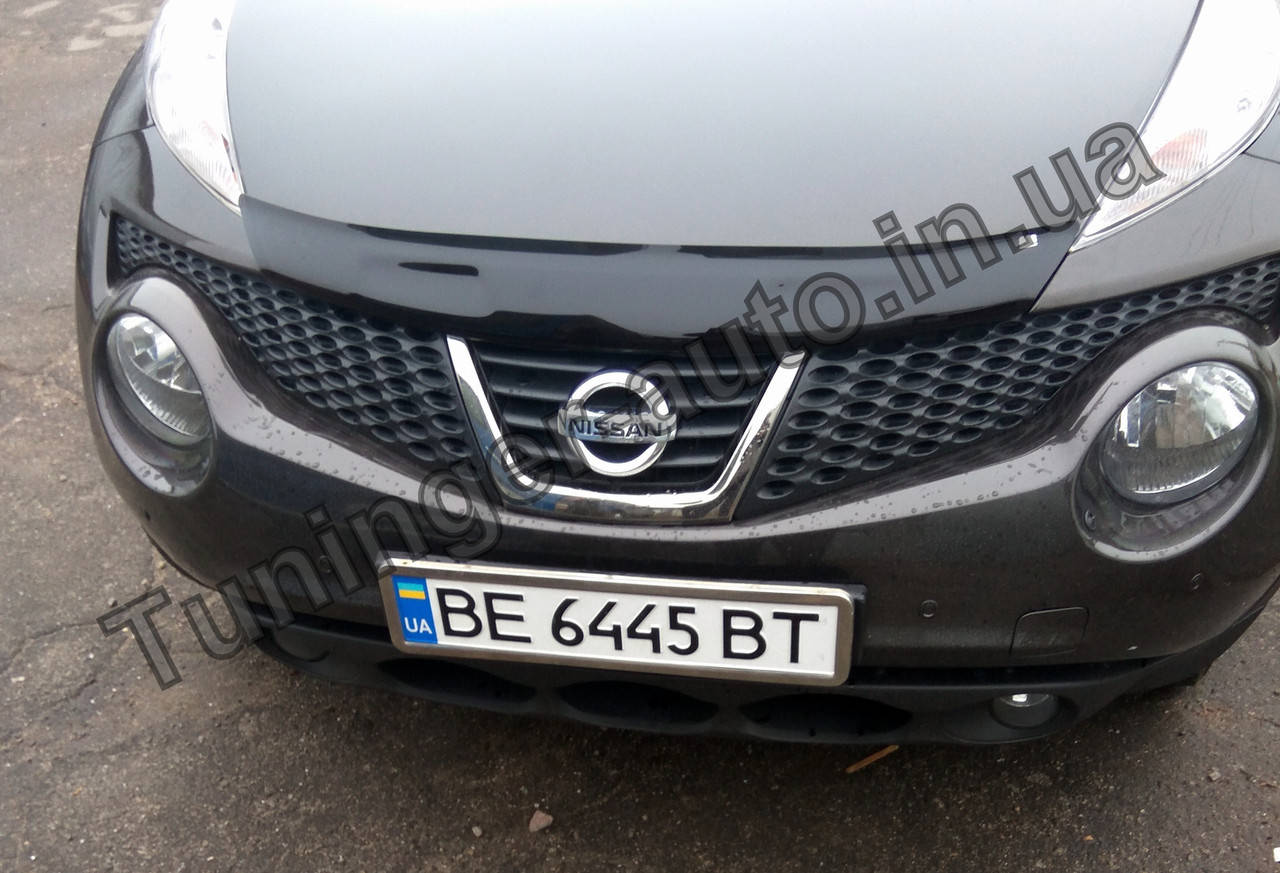 

Дефлектор капота, мухобойка Nissan Juke 2010- (EGR)