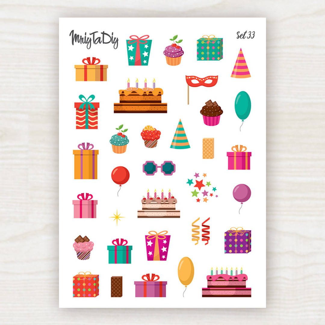 

Стикеры Set 33 MriyTaDiy