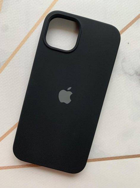 

Чехол для iPhone 13 Basic Liquid Silicone Black, Черный