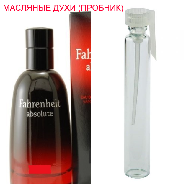 

Парфюмерная композиция (масляные духи, концентрат) - версия Fahrenheit Absolute - 1мл