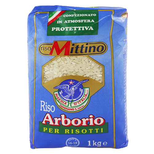 

Рис Арборіо Міттіно Arborio Mittino 1kg 10шт/ящ (Код : 00-00003044)