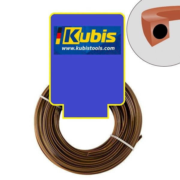 

Леска для триммера армированная 3.00 мм*15 м, "квадрат" Kubis