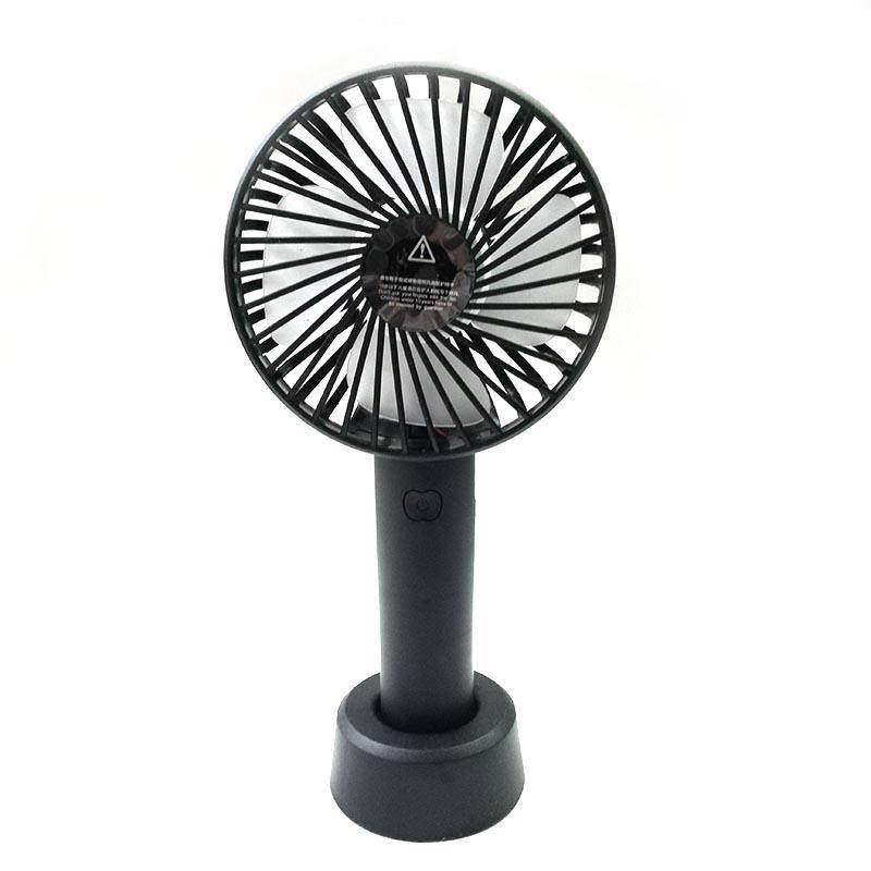 

Портативный USB мини-вентилятор с аккумулятором Portable Mini Fan SS-2 Black, Черный