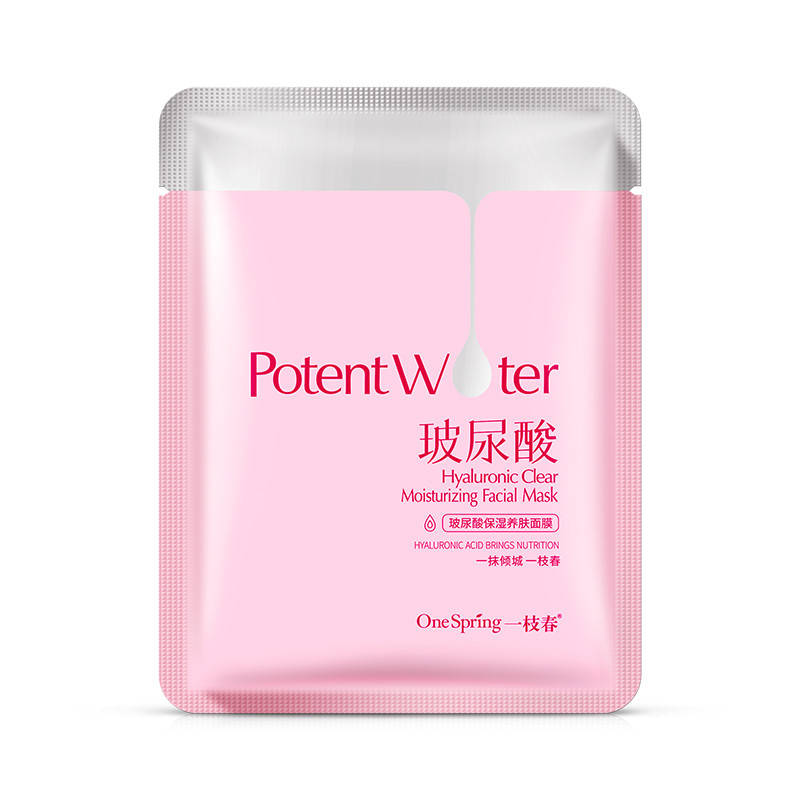 

Увлажняющая маска для лица с гиалуроновой кислотой One Spring Hyaluronic Clear Moisturizing Facial Mask, 25г