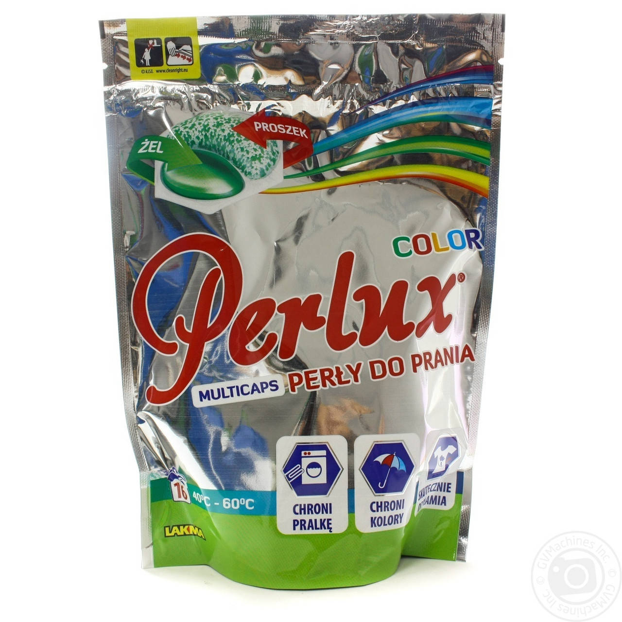 

Капсули для прання PERLUX SUPER COMPACT COLOR 10шт