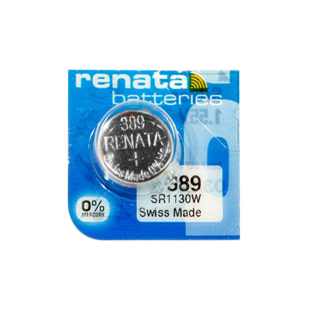 

Часовая батарейка Renata 389 / SR 1130W / AG10 (1шт.)
