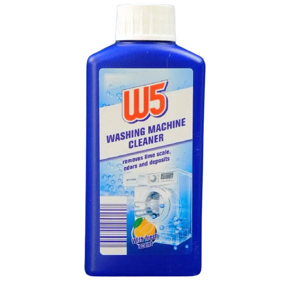 

Средство для очистки стиральной машины от накипи W5 washing machine cleaner, 250 мл