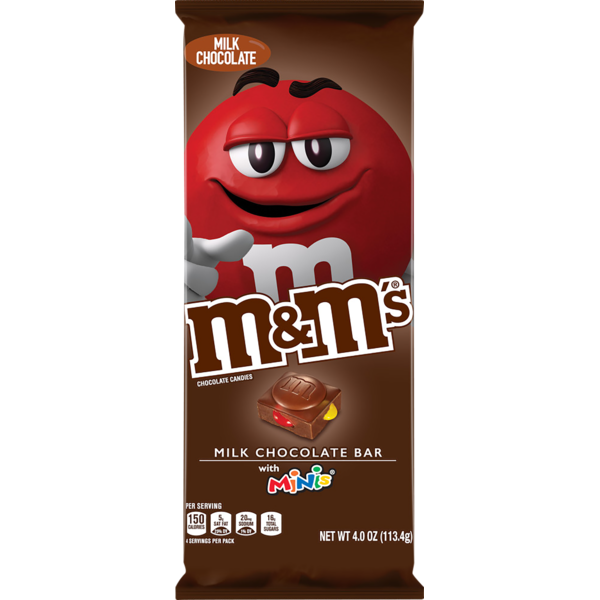 

Шоколадка M&m’s milk chocolate bar 165g