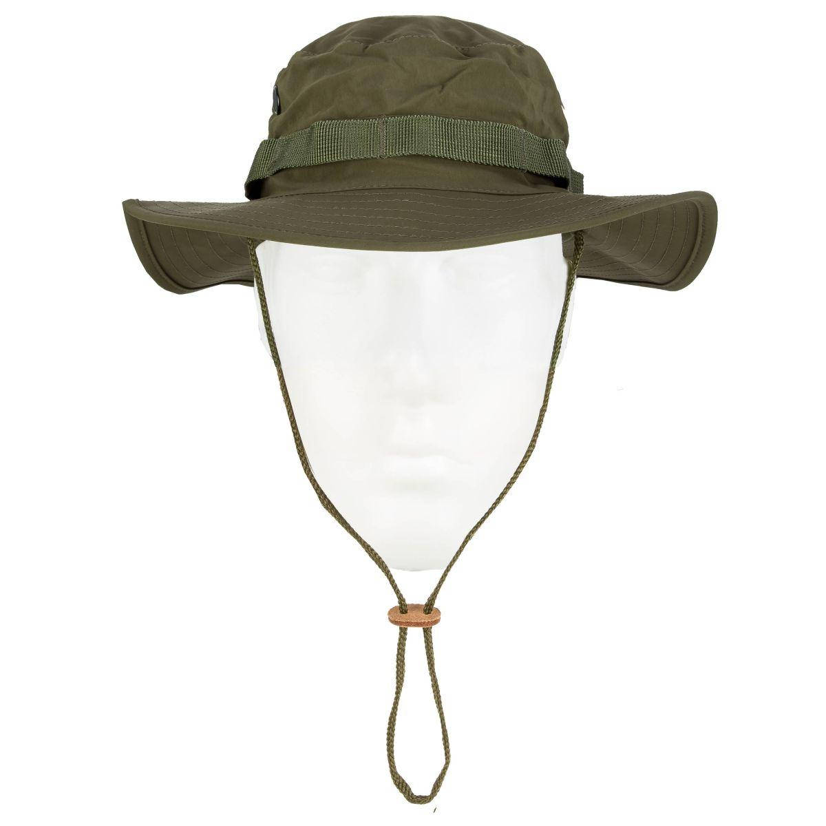 

Шляпа военная панама тактическая Boonie из триламината оливкового цвета, Оливковый