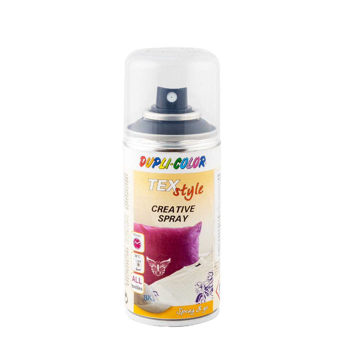

Эмаль аэрозольная для текстиля черная Dupli Color 150мл, Черный
