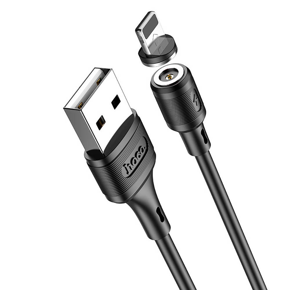 

USB Кабель HOCO X52 Магнитный USB - Lightning (1М) (черный)
