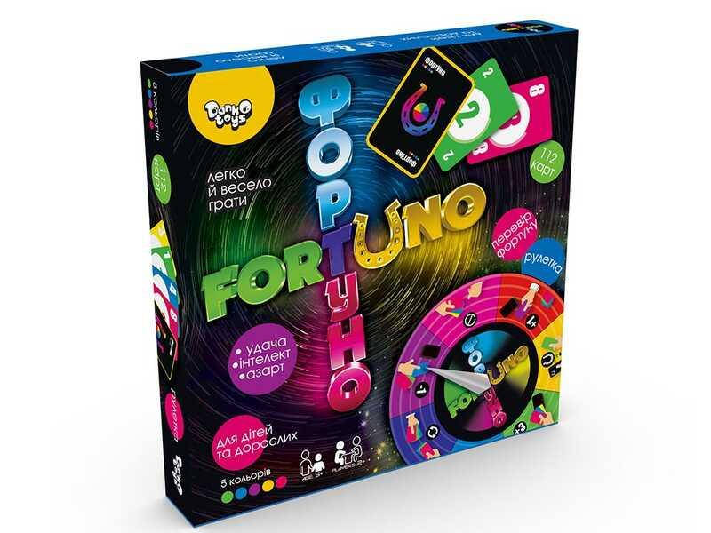 

Развивающая настольная игра "ФортУно" БОЛЬШАЯ (укр) UF-02-01U (10) Danko Toys