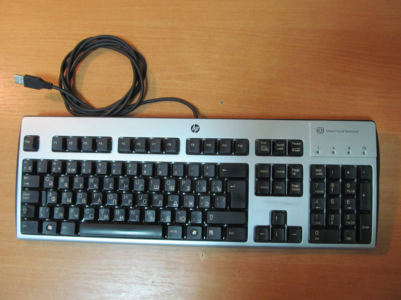 

Клавиатура HP KU-S0133 USB русская б/у, Черный